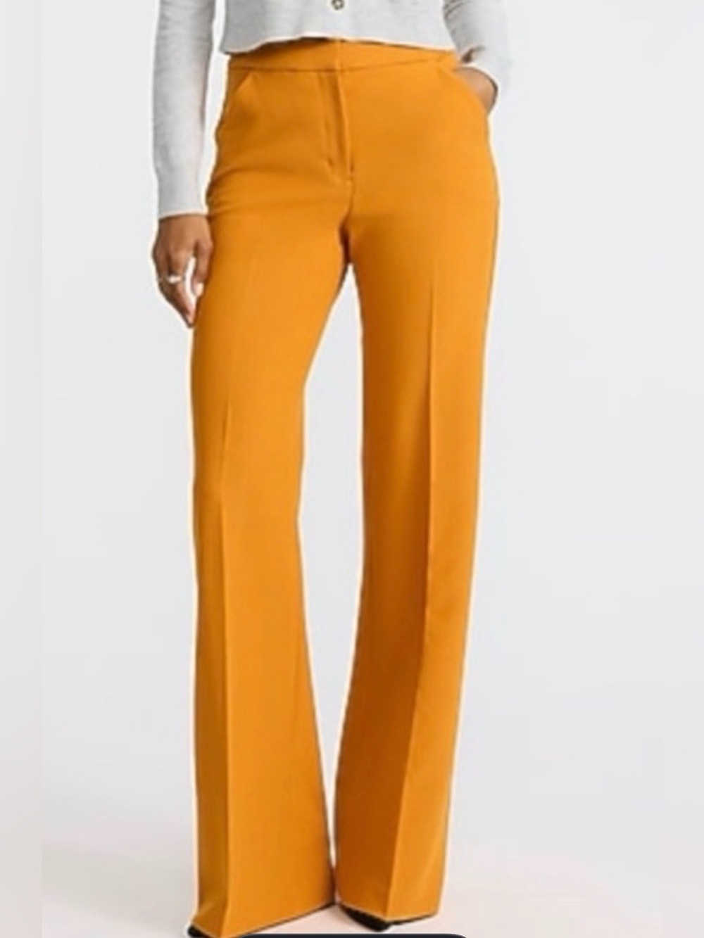 Express Editor High-Rise Flare trousers 8